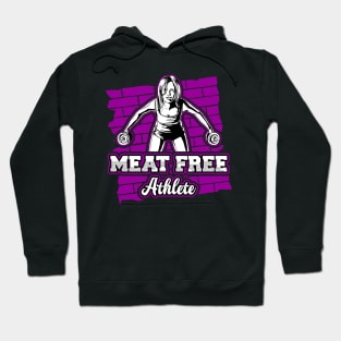 Meat Free Athlete Vegan Workout Hoodie